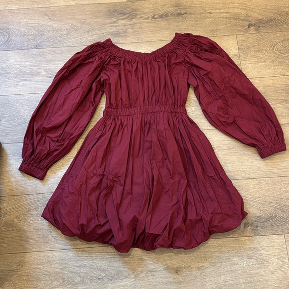 Off the shoulder dress ULLA JOHNSON - Picture 1 of 4